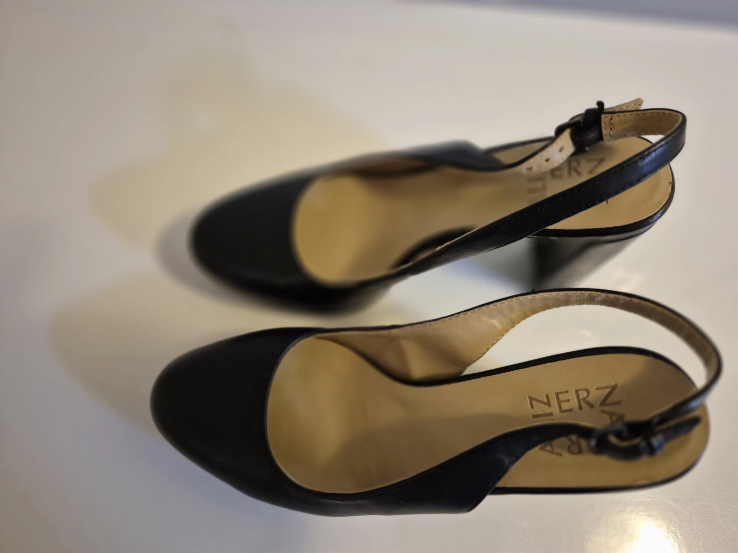 Naturalizer Black Slingback Heels - photo 2