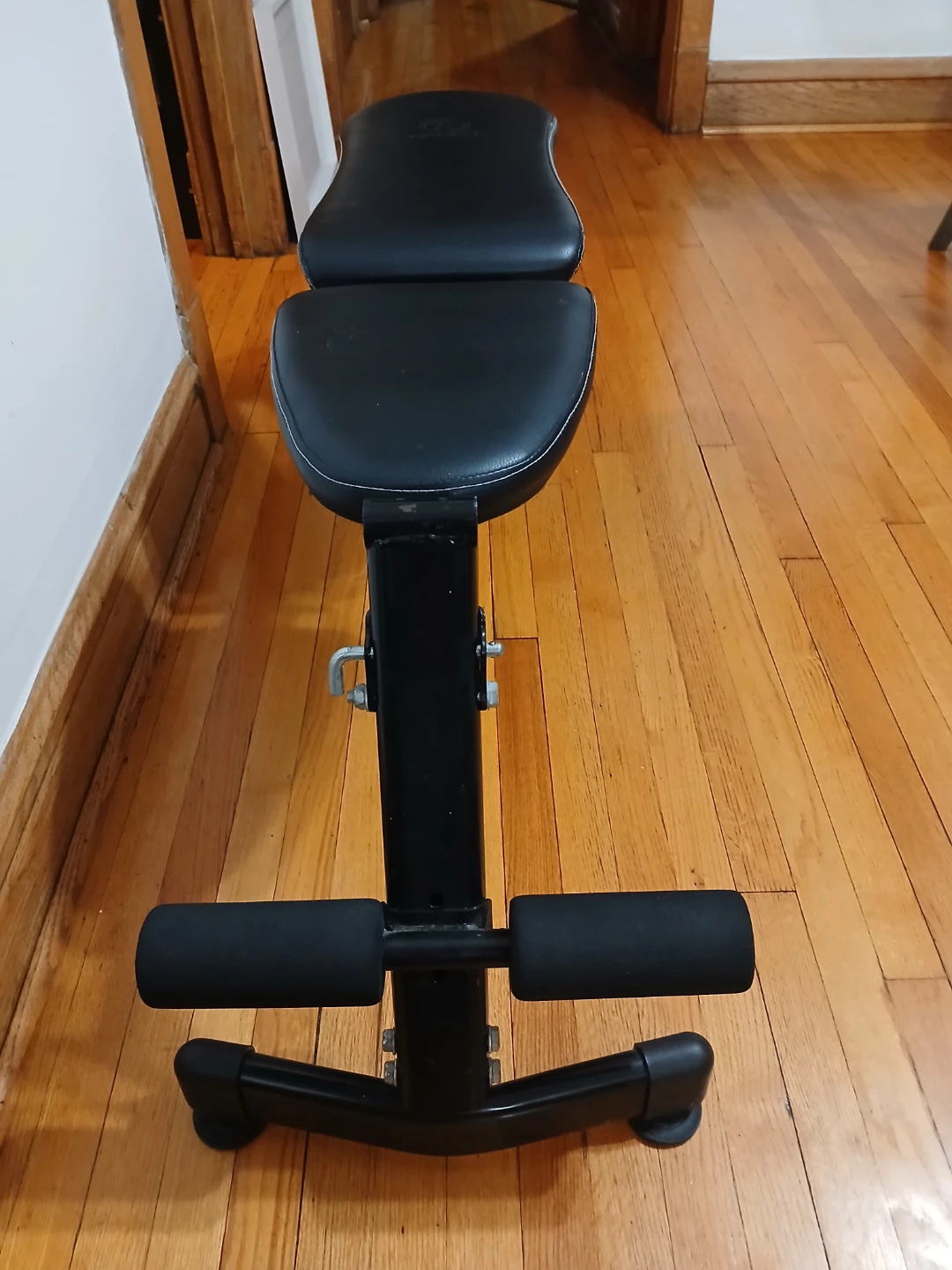 Black Adjustable Workout Bench - photo 2