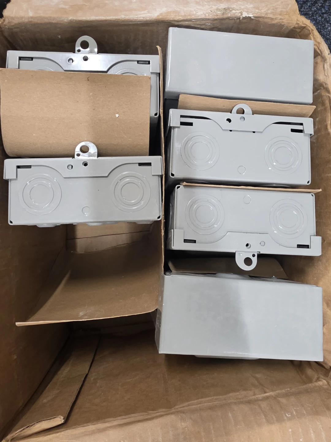 Assorted Electrical Boxes and Components Lot
