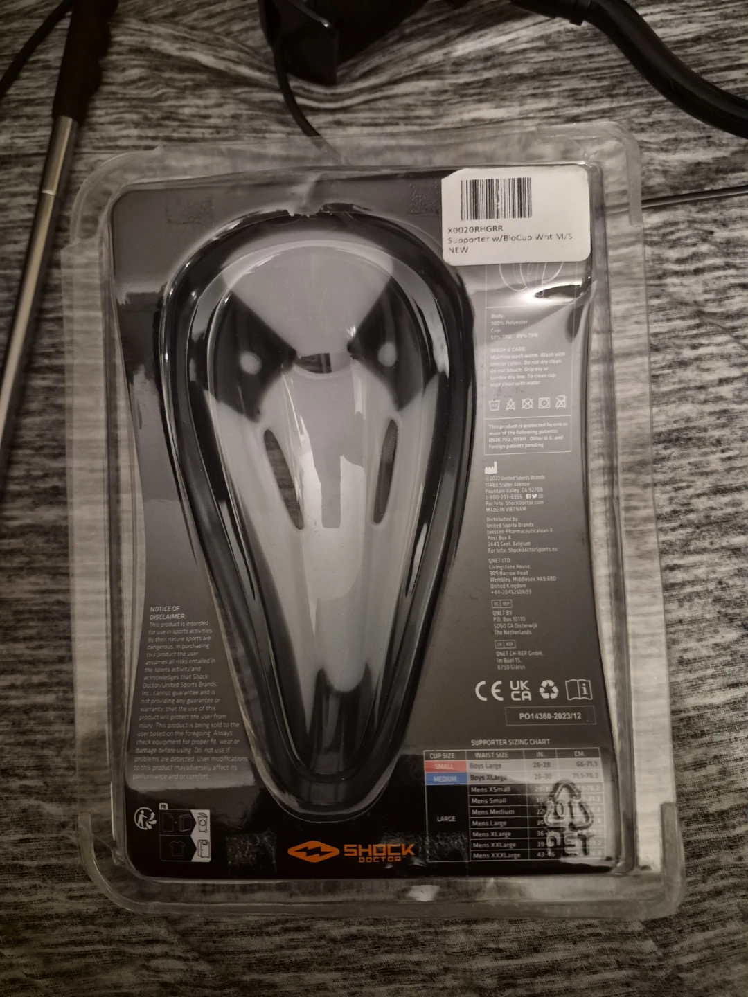 Shock Doctor Core Supporter with Bioflex Cup - Men's S - photo 3