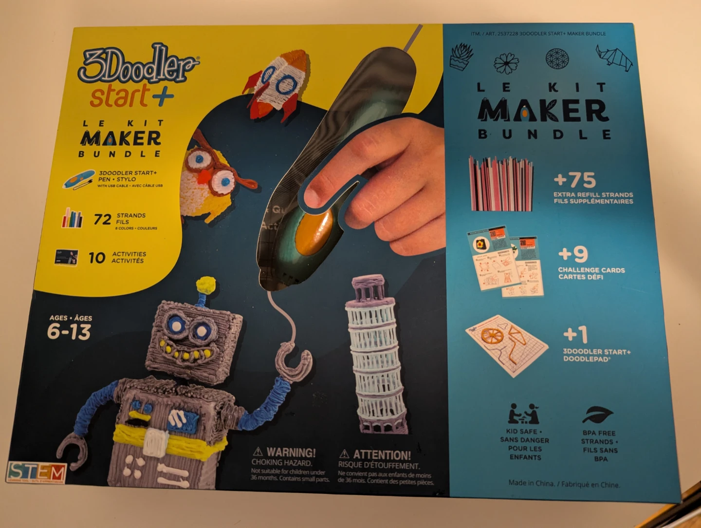 3Doodler Start+ Maker Bundle