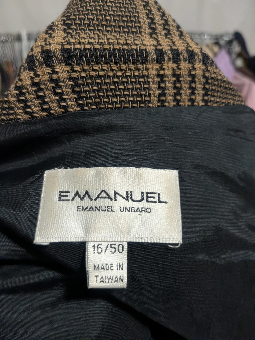 Emanuel Ungaro Plaid Jacket - photo 5
