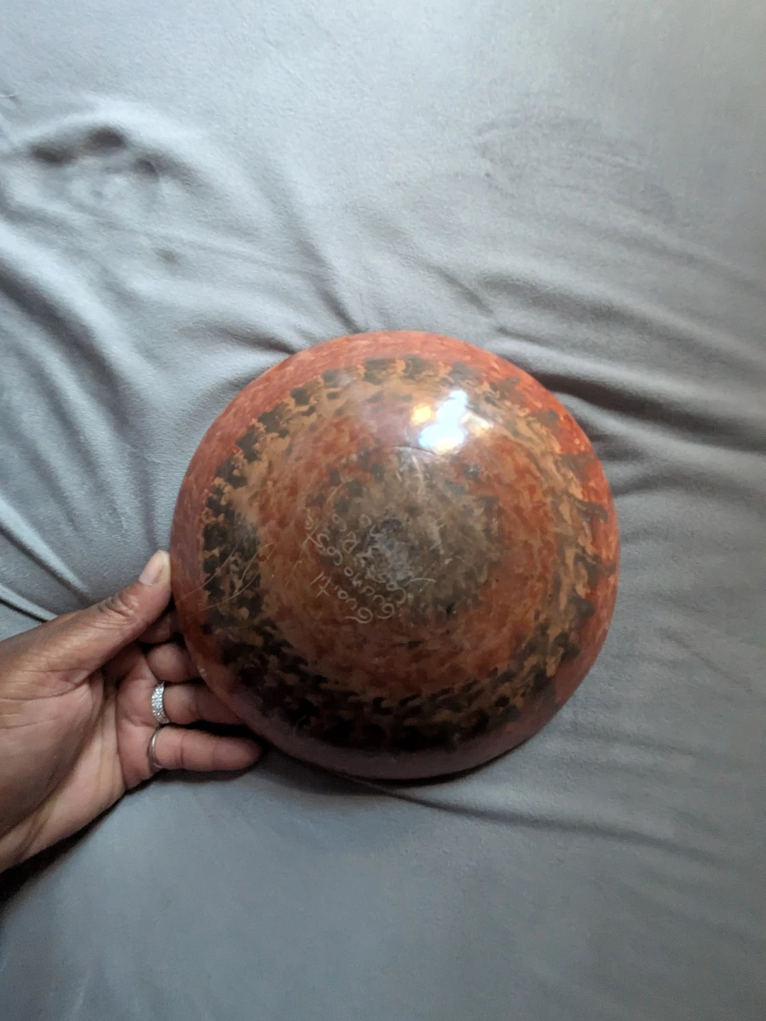 Vintage Guaitil Guanacaste  Decorative Bowl with Turtle Design - photo 2