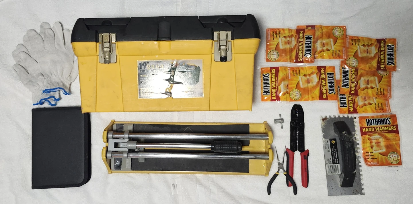 Tile Cutter Tool Box Wire Strippers and more