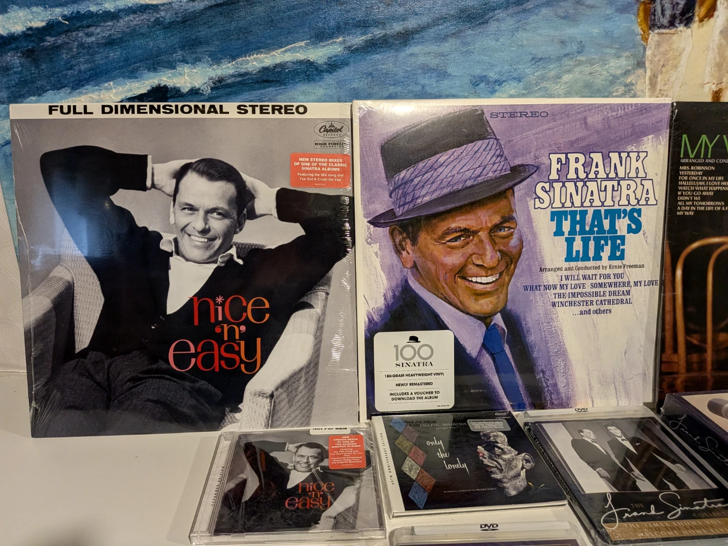 Frank Sinatra "That's Life" Vinyl Record - photo 2