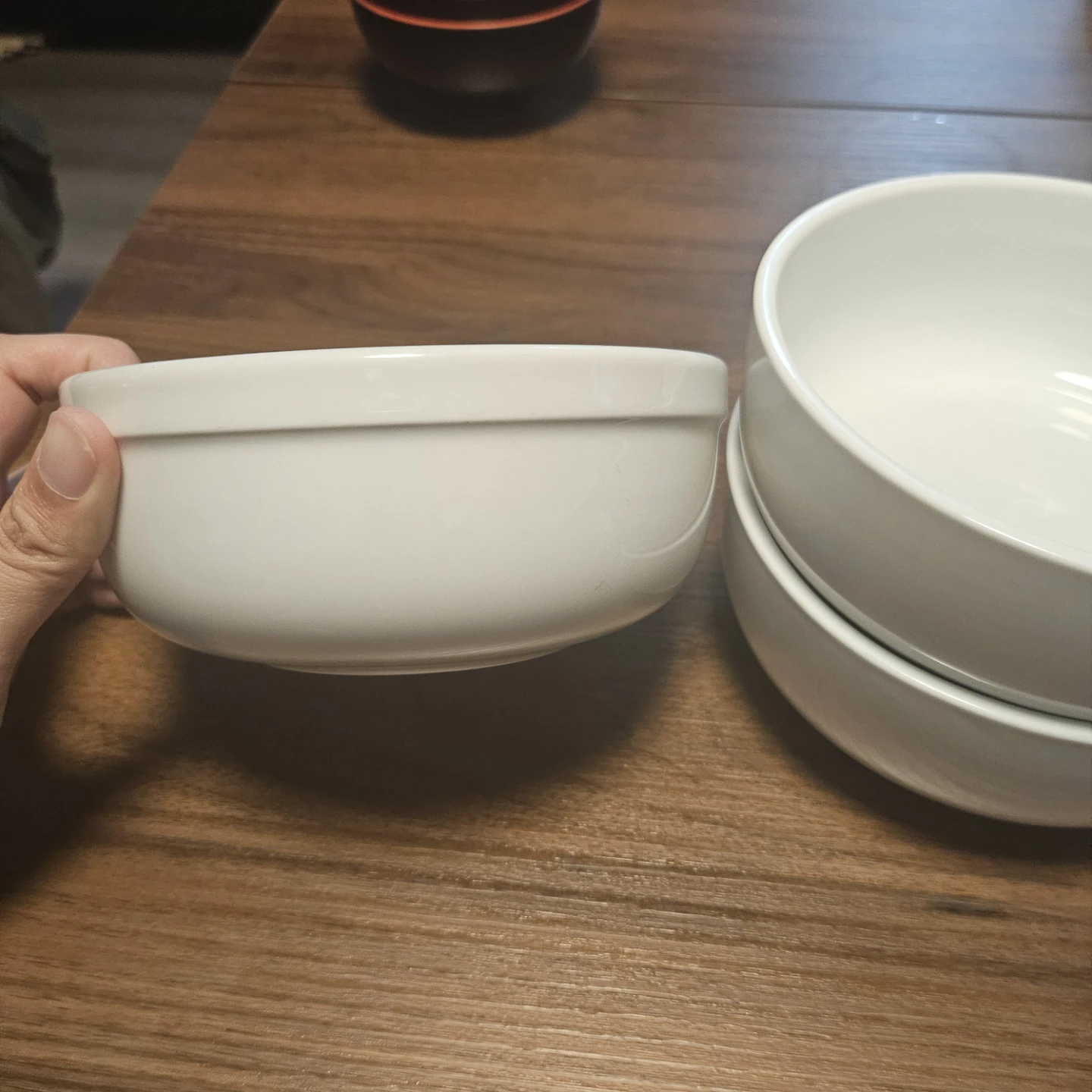 Set of 3 White  Bowls - photo 2