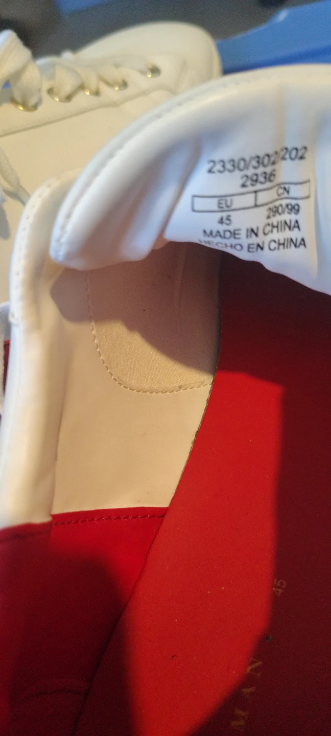 White and Red PERFECT Sneakers - photo 5