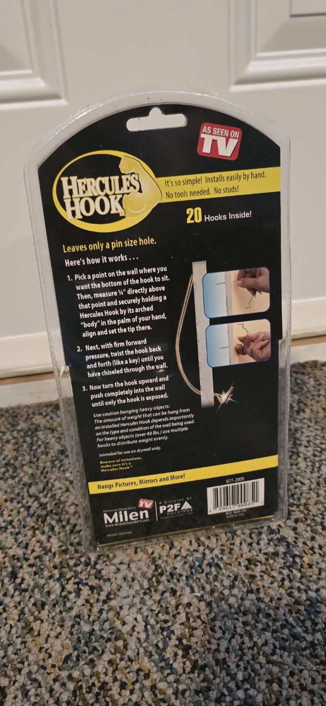 Hercules Hook with laser level (20 Hooks) - photo 4