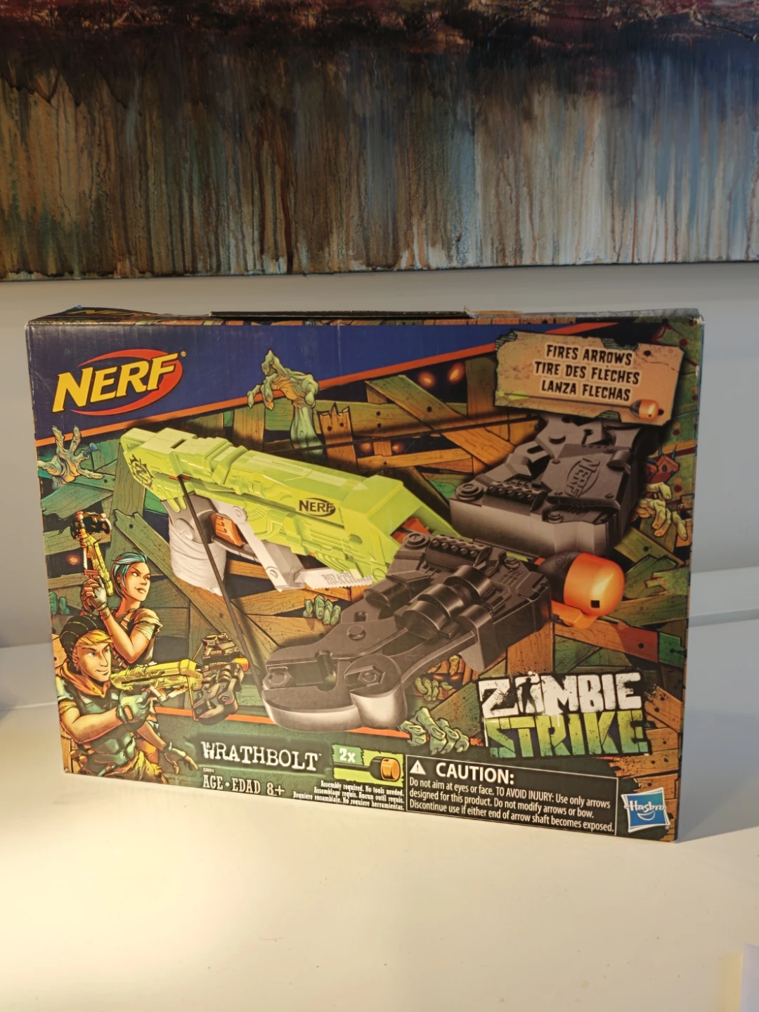 Nerf Zombie Strike Wrathbolt Toy Blaster