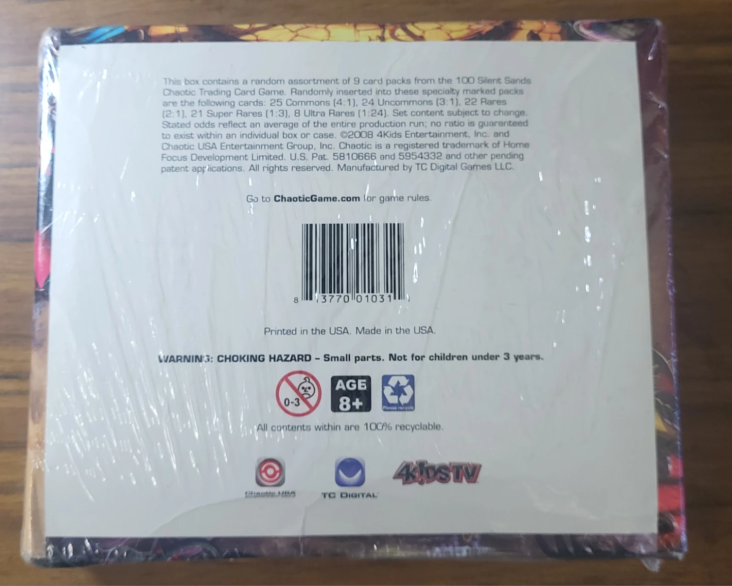 Sealed Boxes of Chaotic Trading Card Game - photo 2