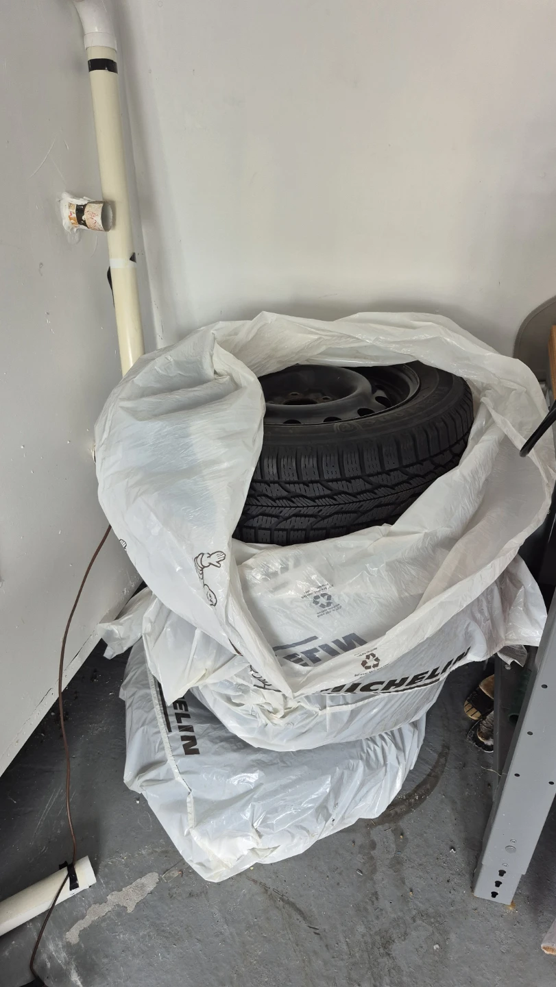 Firestone Winter Tires on Rims - 205/55R16 - photo 2