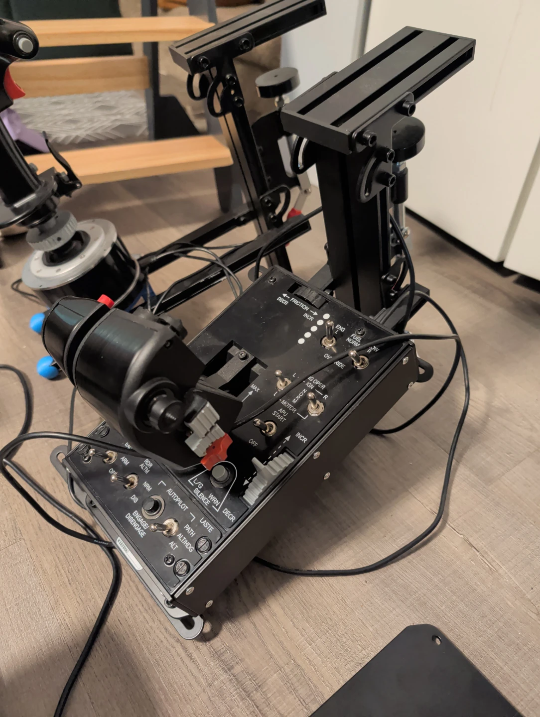 Desk mountable ​Hotas and Rudder Pedal bundle. - photo 3