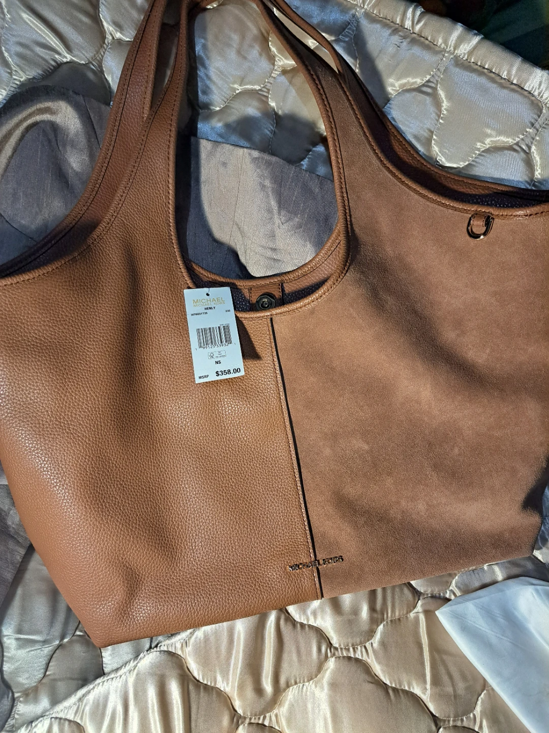 MICHAEL KORS Tote Bag - Brown Leather