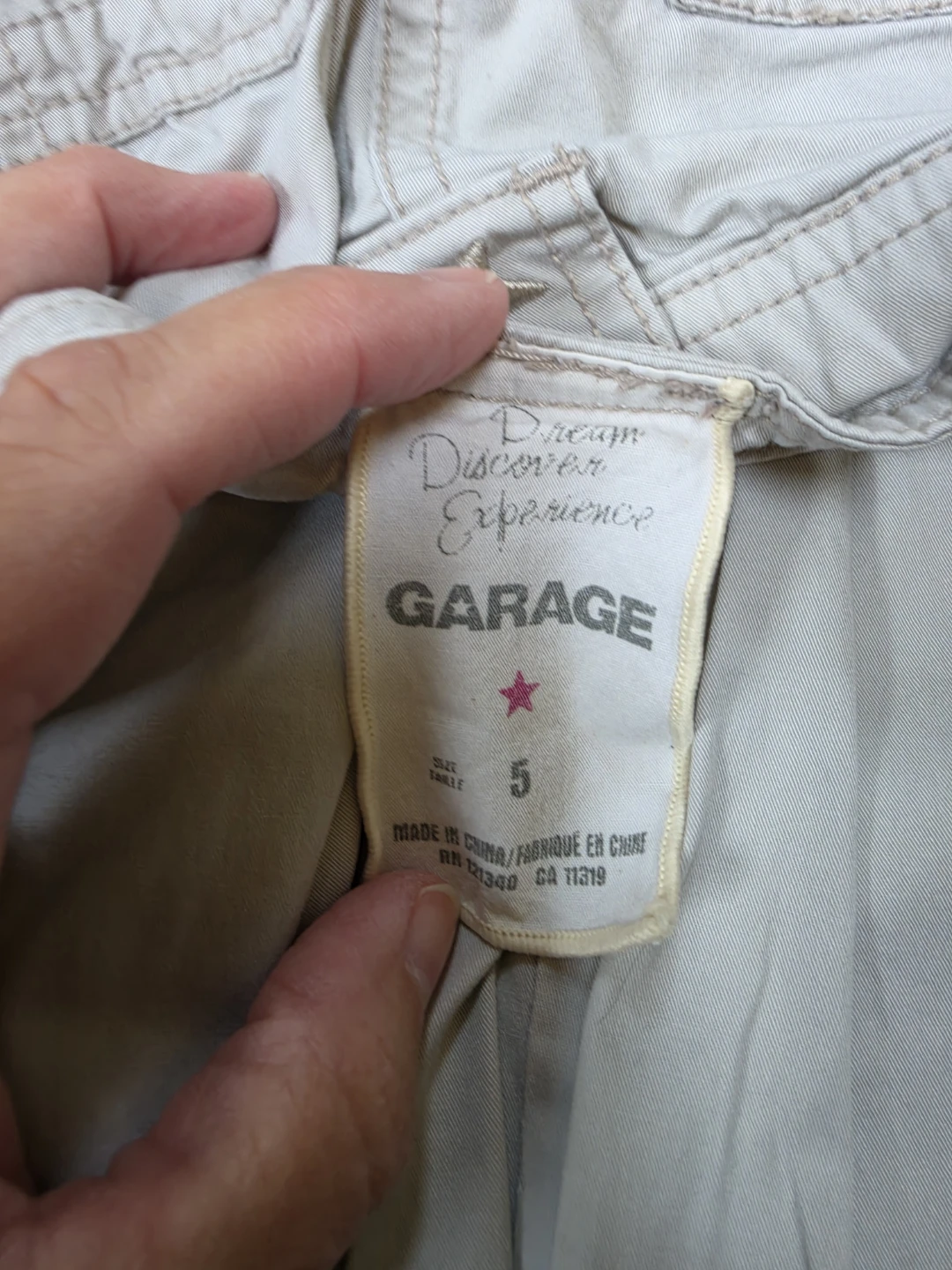 Garage Cargo Pants Size 5 - photo 4