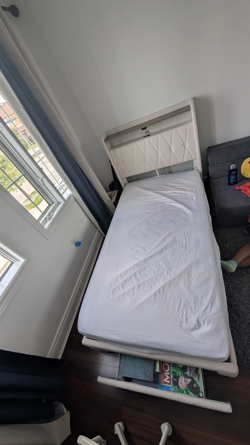 Twin storage bed for kids