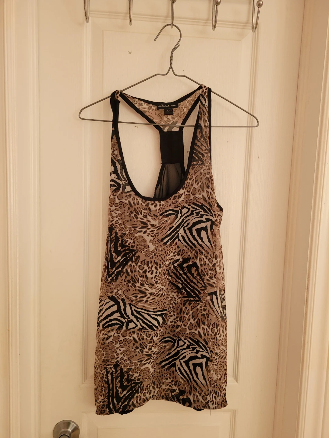 She + Lily Tank Top - Animal Print