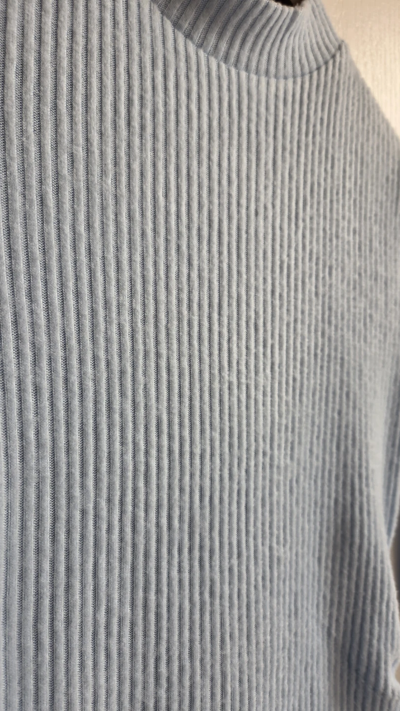 Kids Ribbed Mock Neck Long Sleeve Top - photo 2