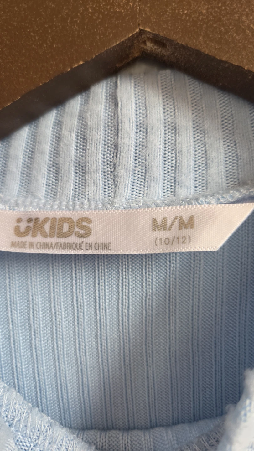 Kids Ribbed Mock Neck Long Sleeve Top - photo 3