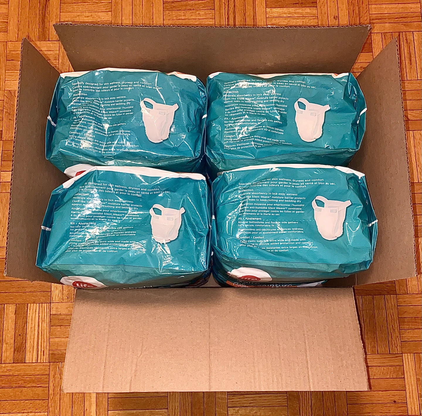 HUGE Adult Diaper/Brief Lot - 131 Total NEW (TENA & Life Brand) - photo 3