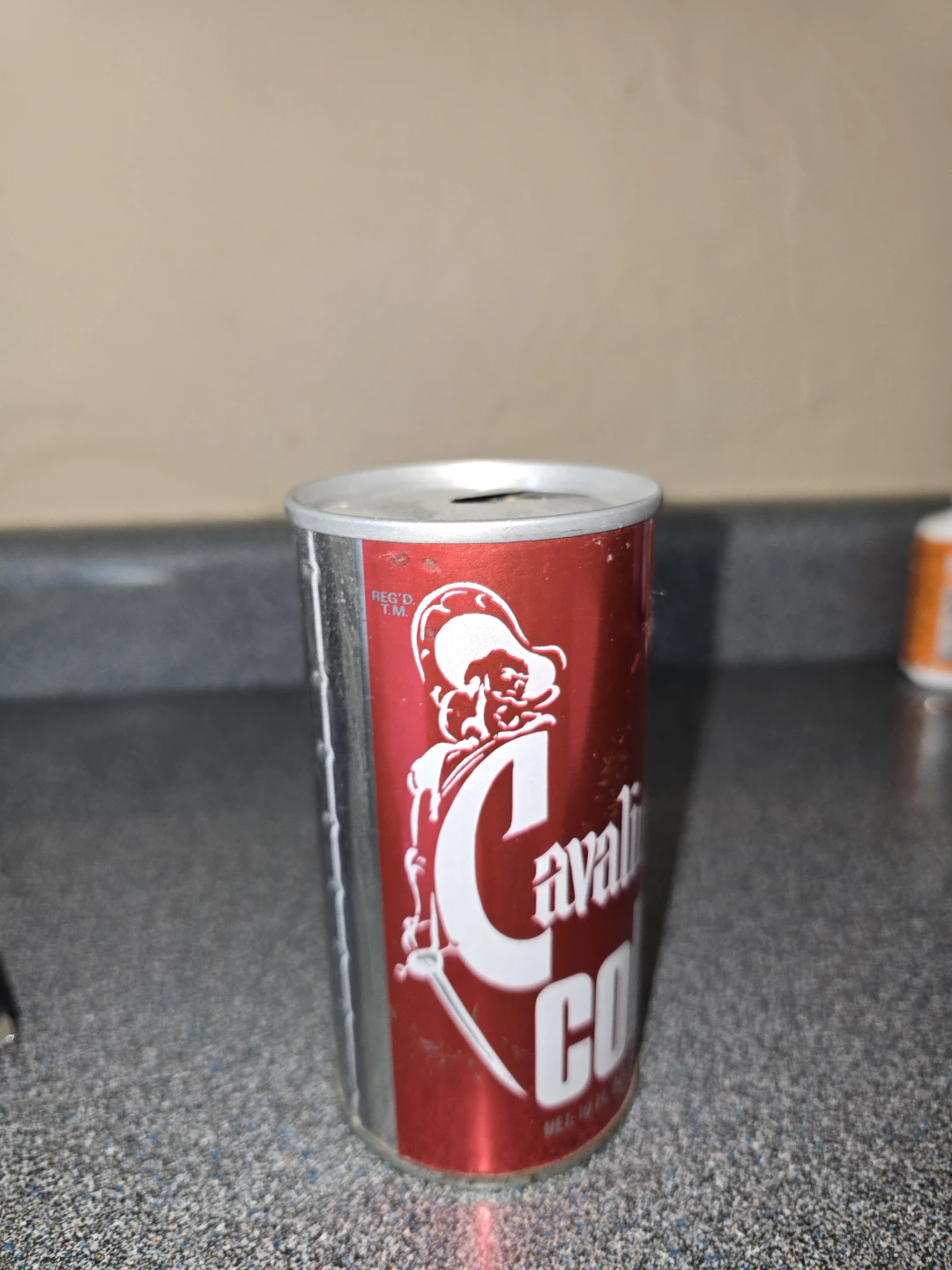 Cavalier Cola Can Coin Bank