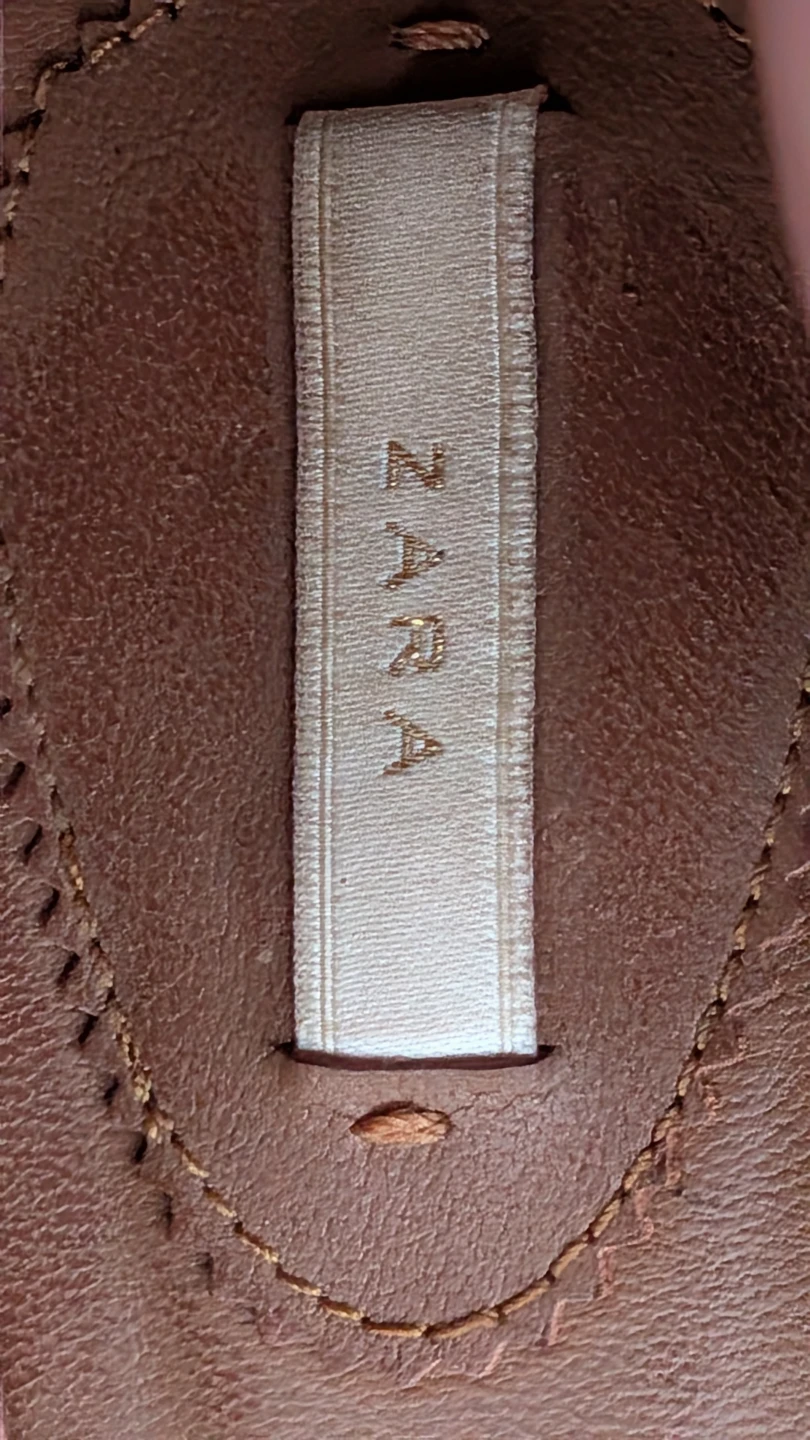 Zara Pink Peep-Toe Heels size 9 - photo 2