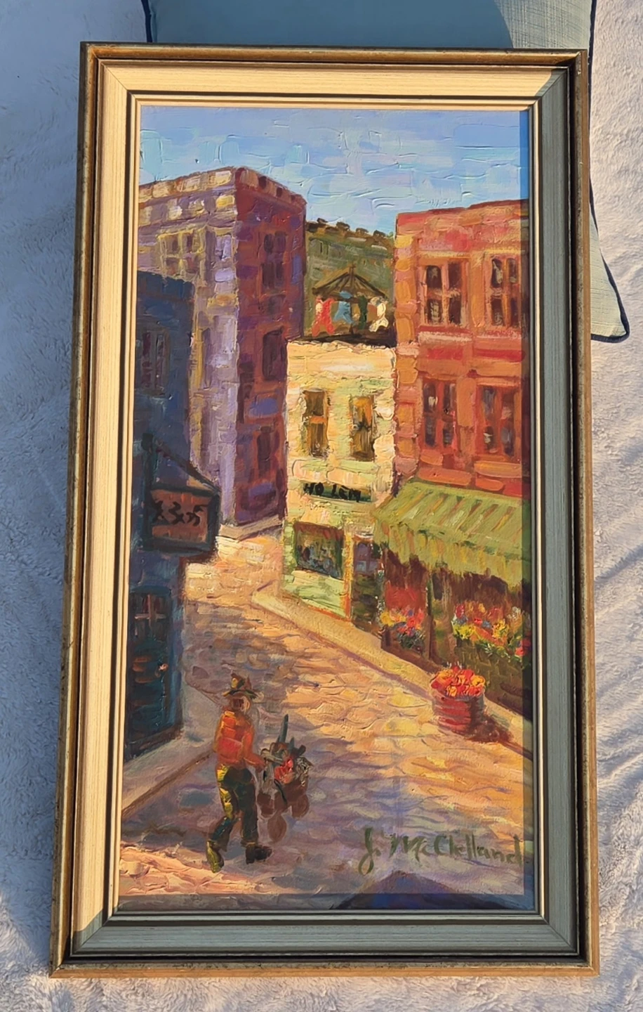 Original Oil Painting by J. McClelland