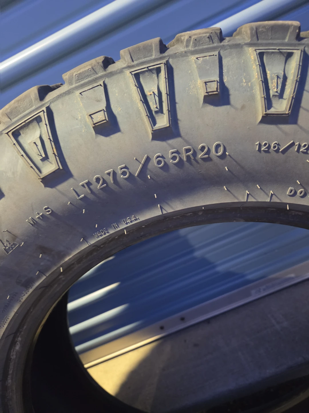 2 Goodyear Wrangler Duratrac LT275/65R20 Tires - photo 3