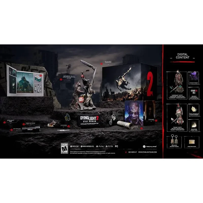 Resident Evil & Dying Light 2 Collector Box Sets (No Games) - photo 3