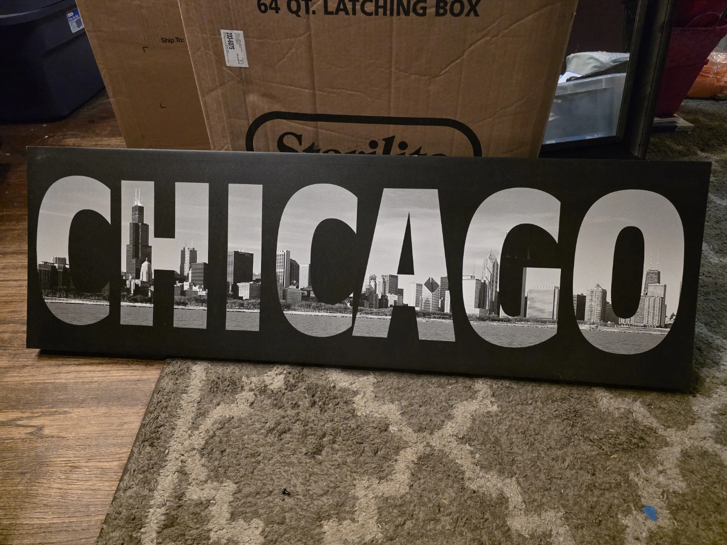 Chicago Skyline Canvas Wall Art