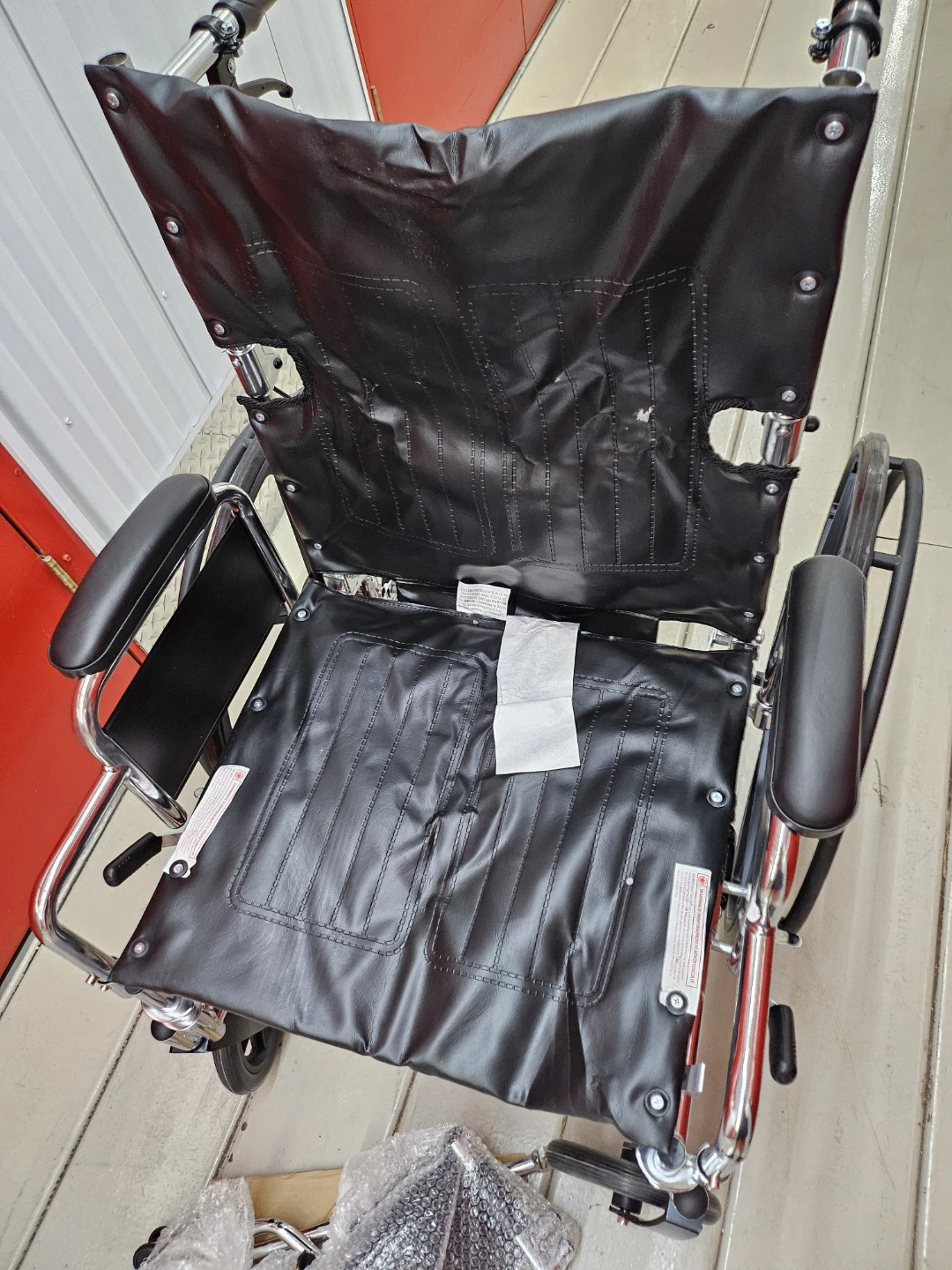 Black Wheelchair- selling as is - photo 2