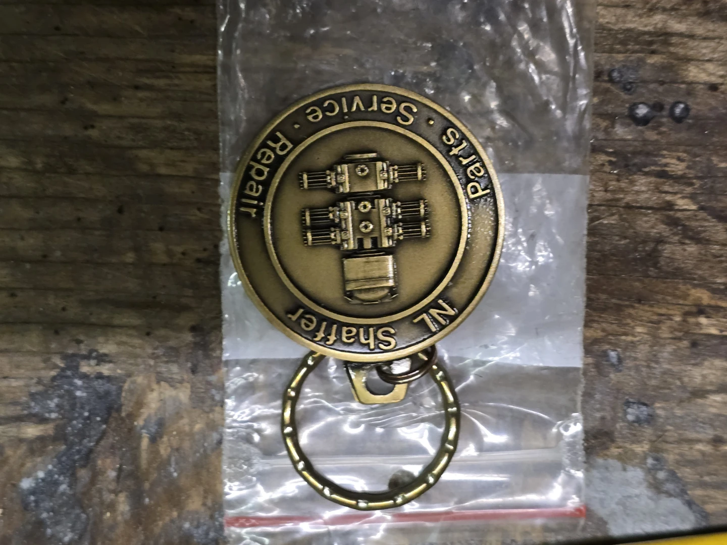 NL Shaffer 1928-1988 Commemorative Keychain