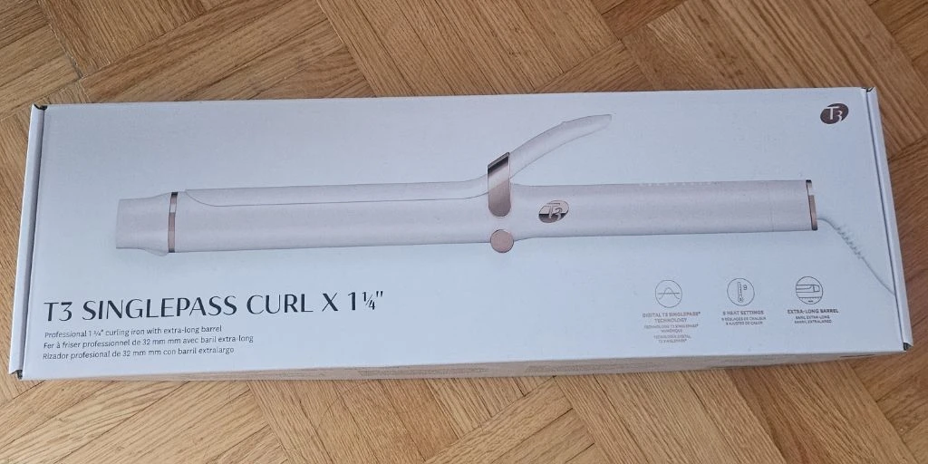 T3 Singlepass Curl X 1 1/4" Curling Iron