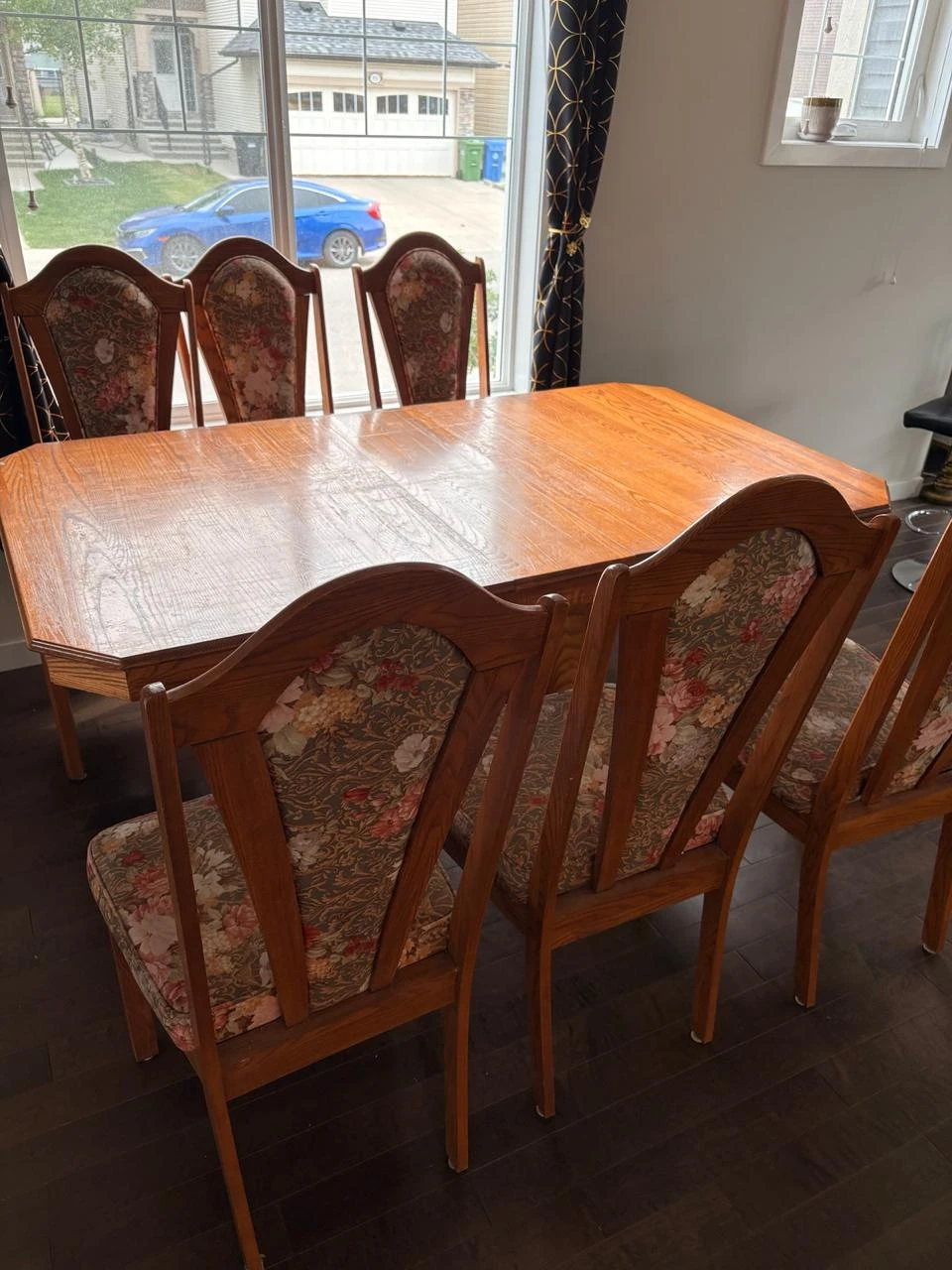 Solid Wood Extendible Dining Set - photo 2