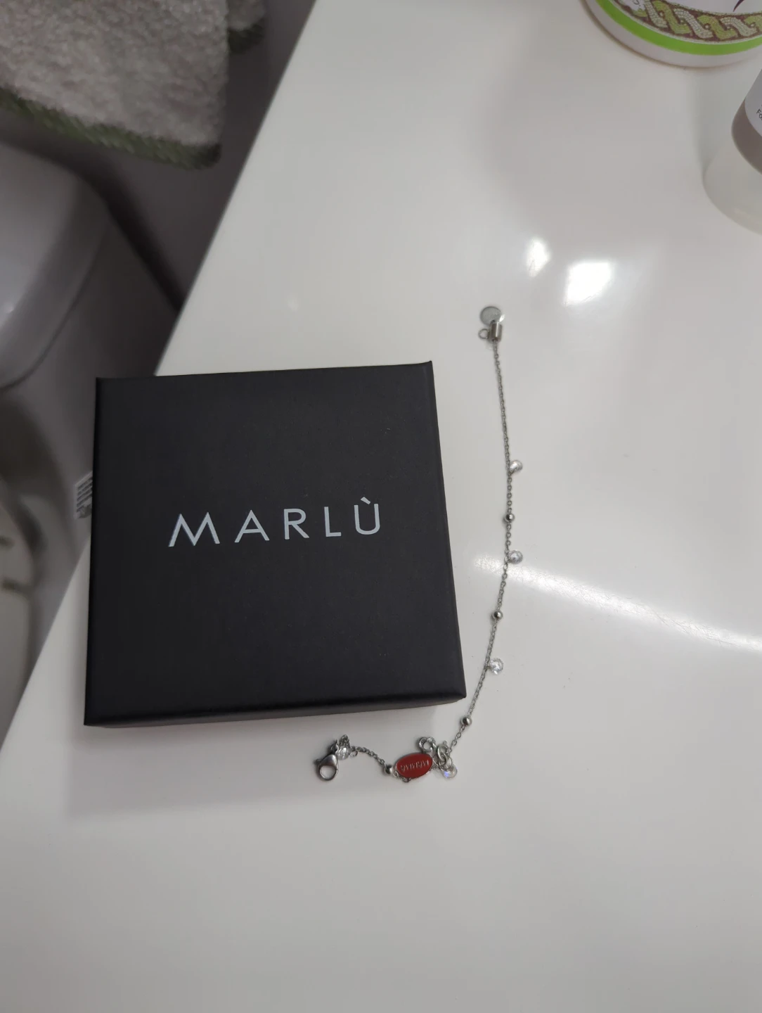 Marlù Silver Bracelet with Charms