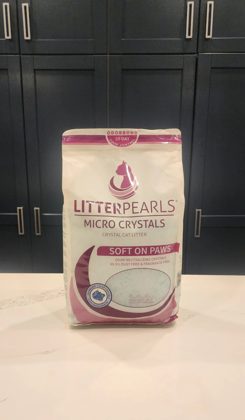 LitterPearls Micro Crystals Cat Litter 7lbs Sealed