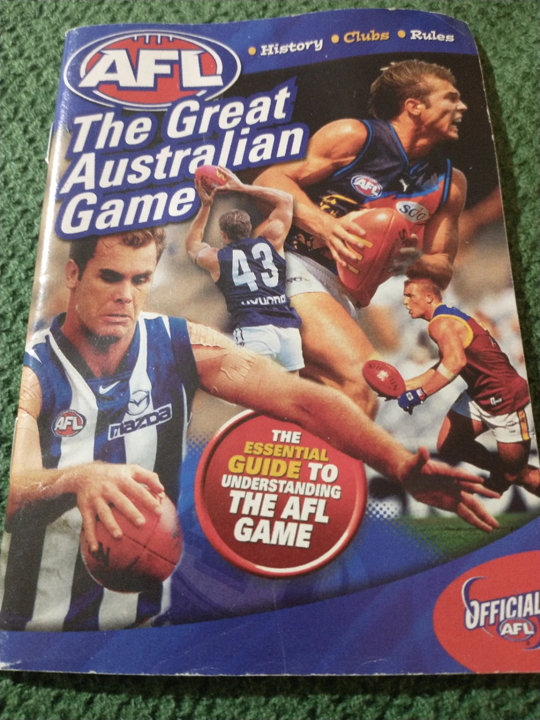 2000 AFL The Great Australian Game Aussie Rules Football Guide - photo 2