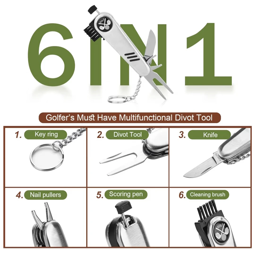 Jskan Golf Accessories Kit with Divot Tool and Golf Balls - photo 3
