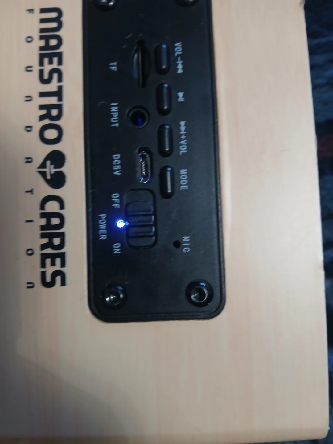 Maestro Cares Foundation Portable Bluetooth Speaker - photo 3
