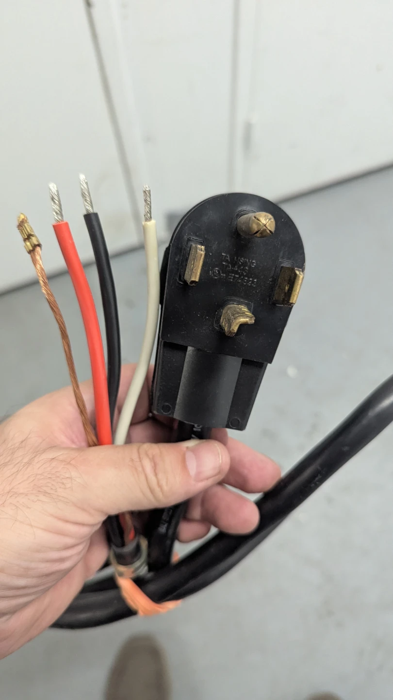 Dryer cord