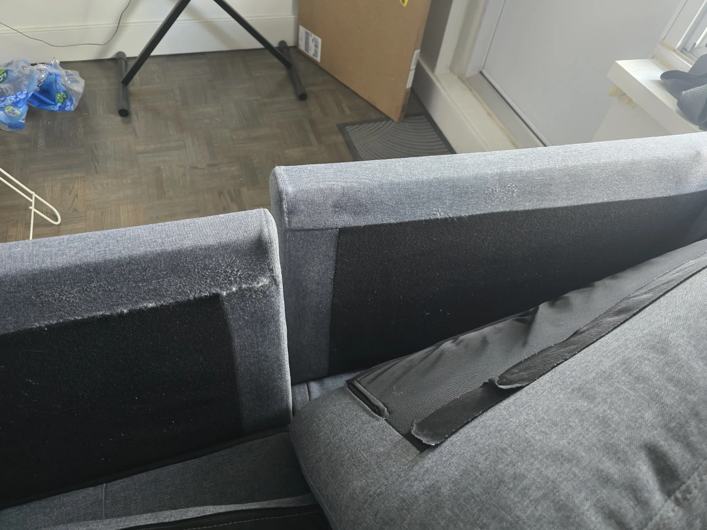 L shaped sofa - photo 4