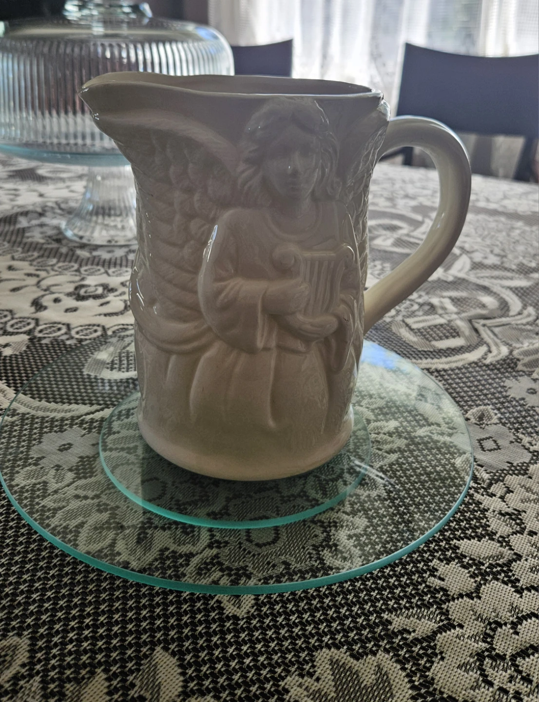 Vintage Ceramic Angel Pitcher - photo 2