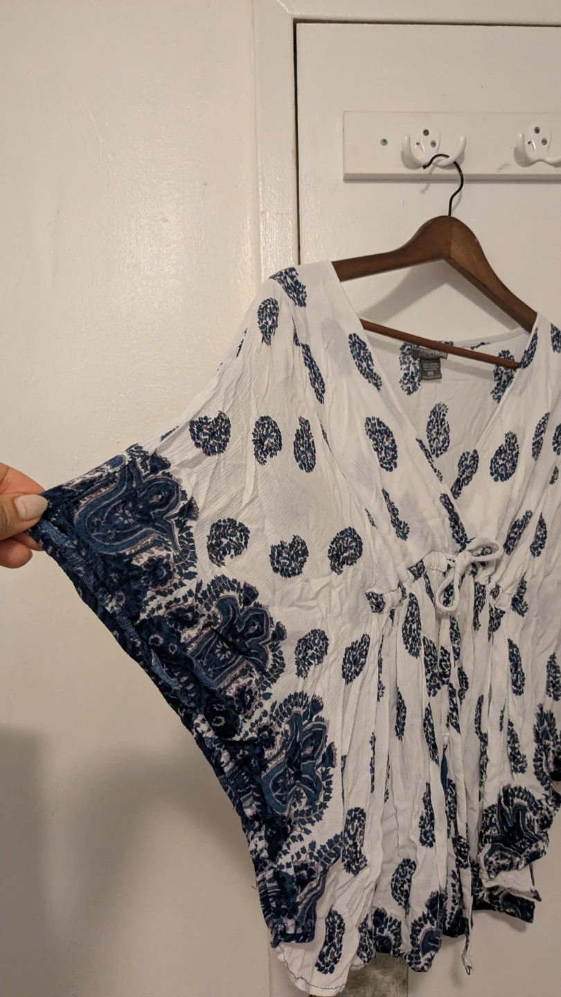 Angie Women's Paisley Print Blouse - photo 3