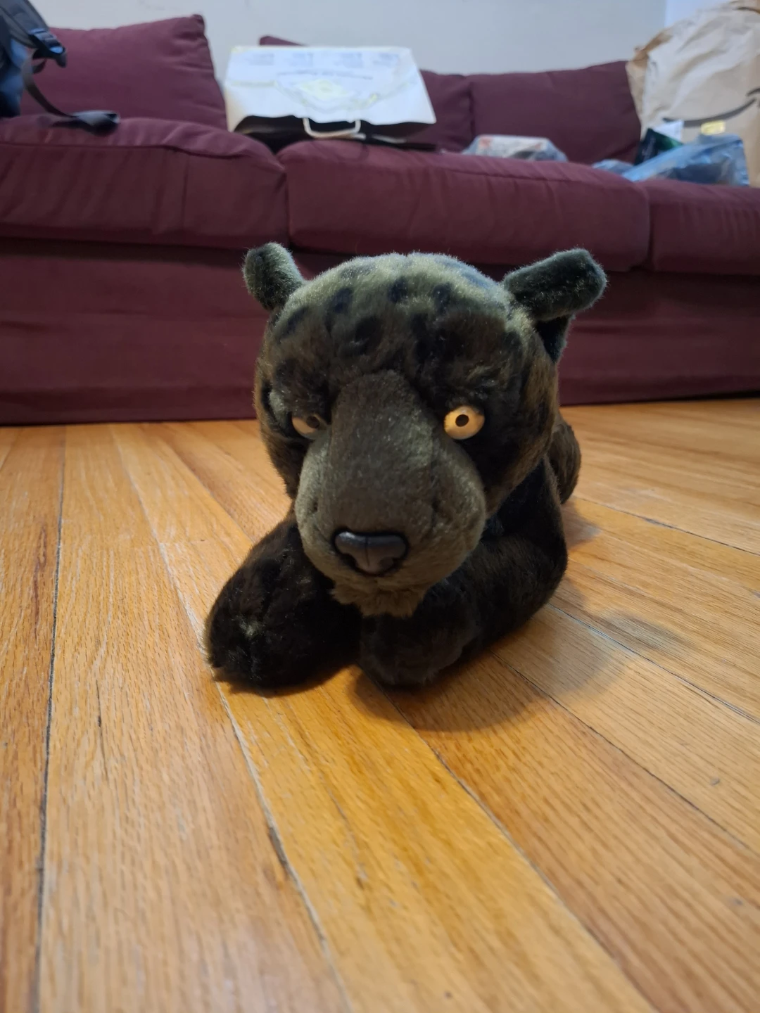 Miyani by Aurora black panther stuffed toy