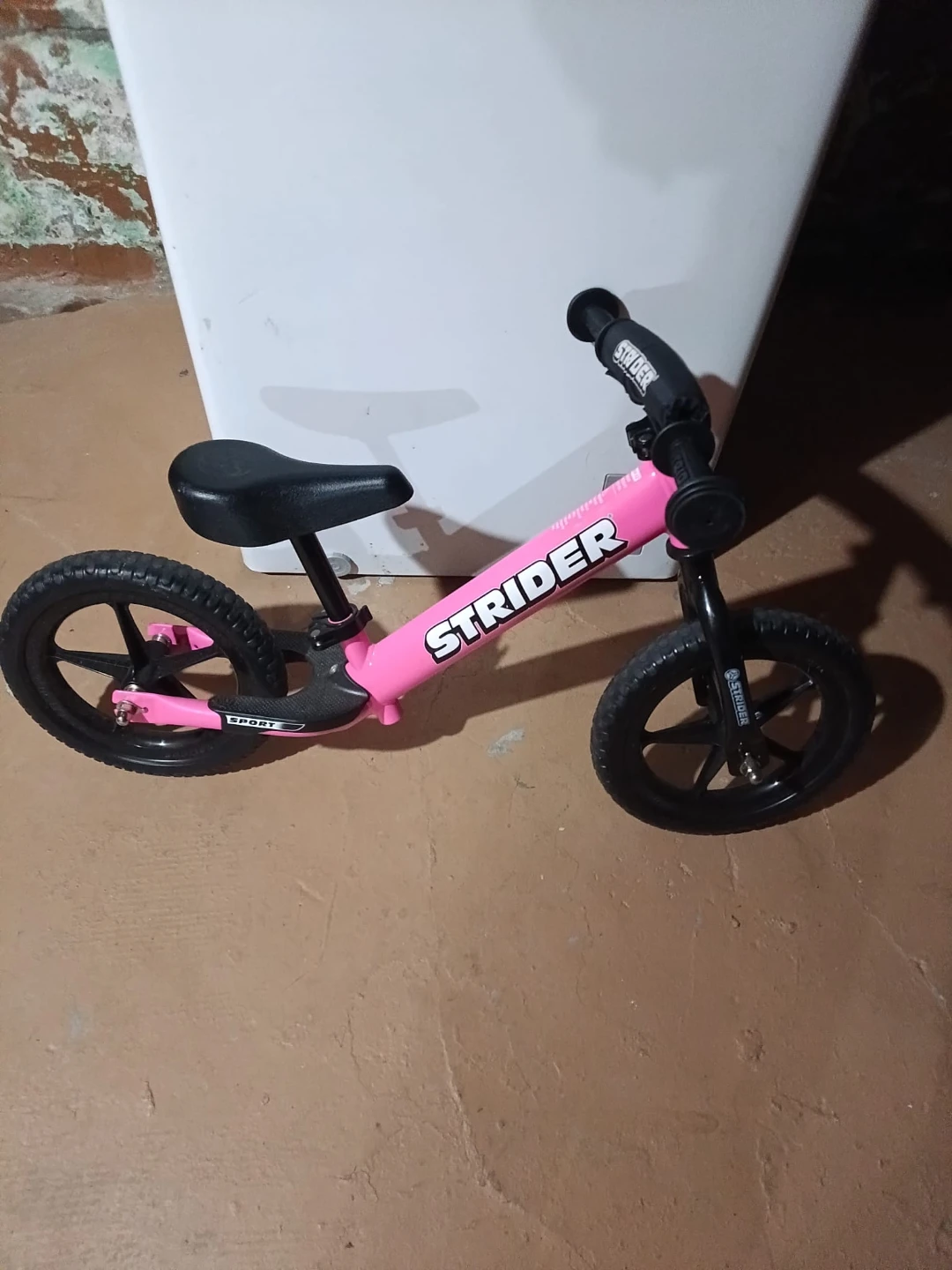 Pink Strider Balance Bike