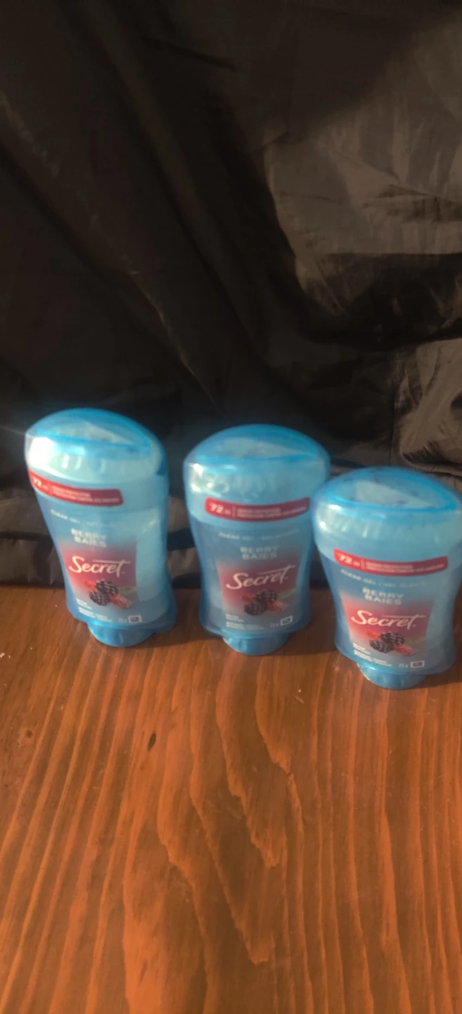 Secret Deodorant - Berry Scent - 3 Pack
