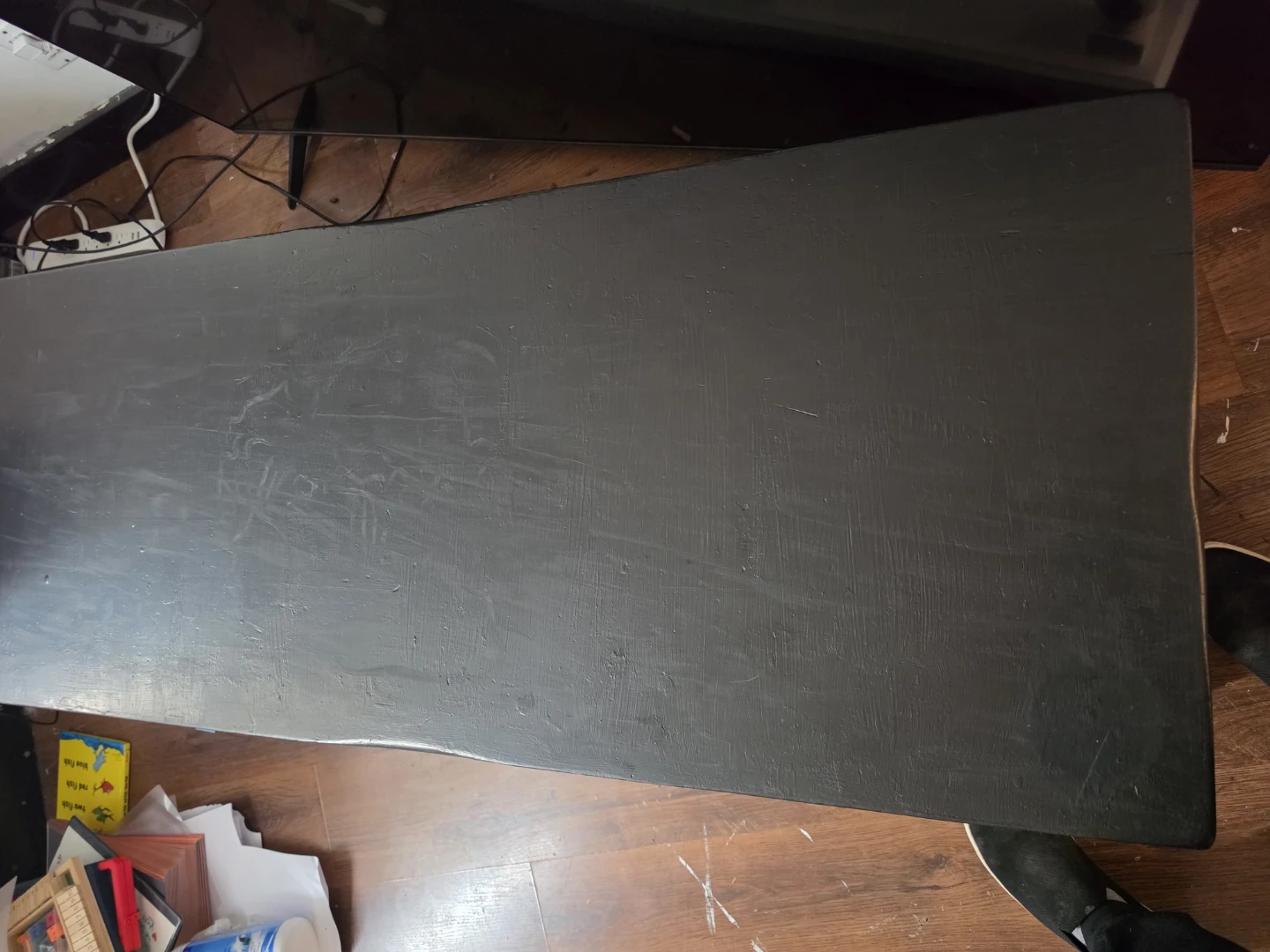 White Coffee Table with 2 Drawers - photo 2