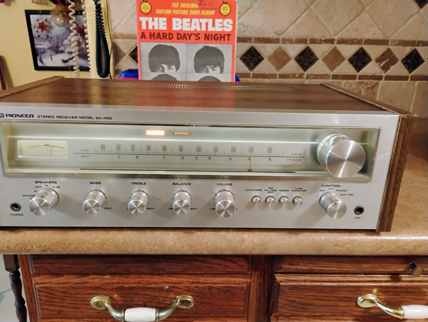 Pioneer Stereo Receiver Model SX-450