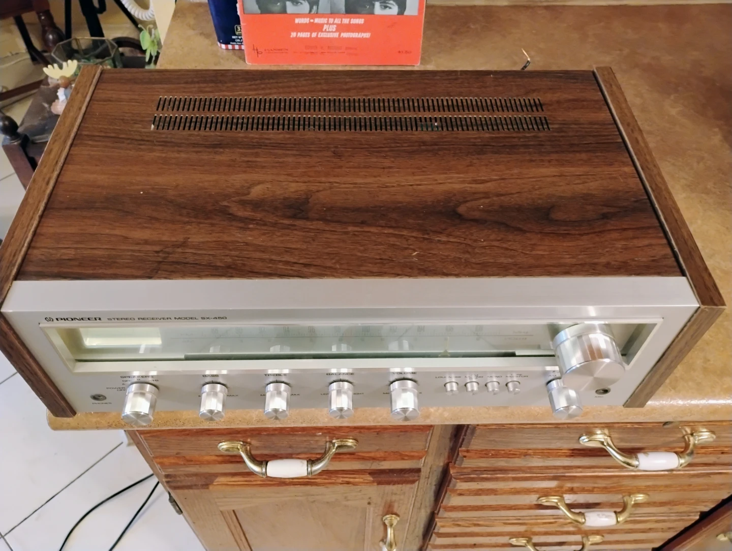 Pioneer Stereo Receiver Model SX-450 - photo 3