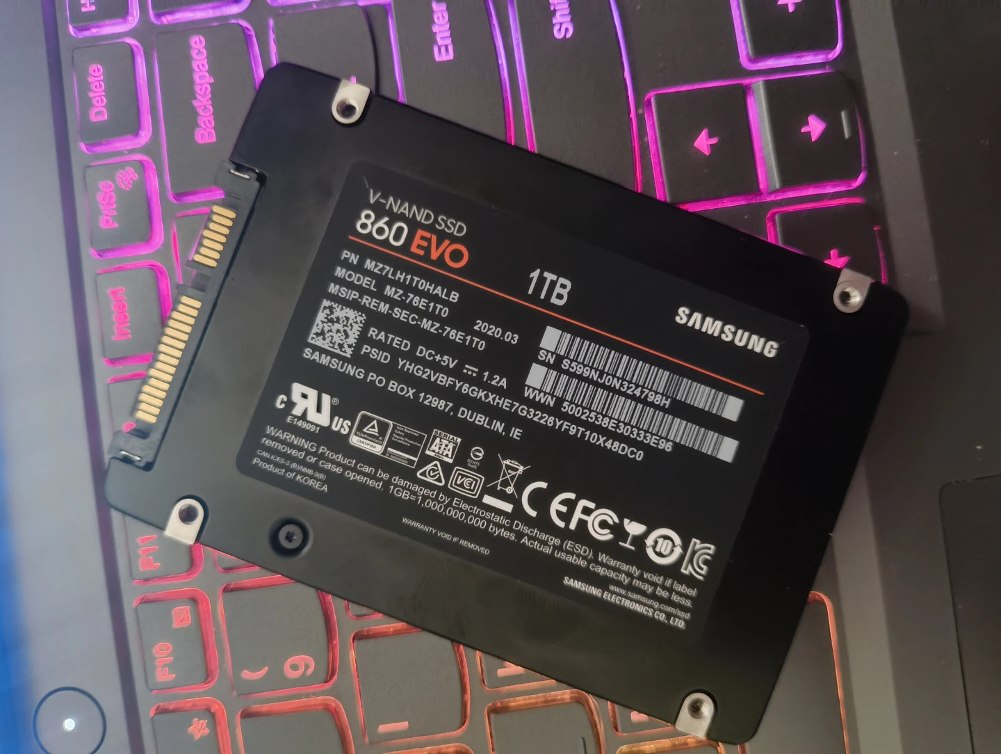 1tb ssd Samsung sata - photo 2