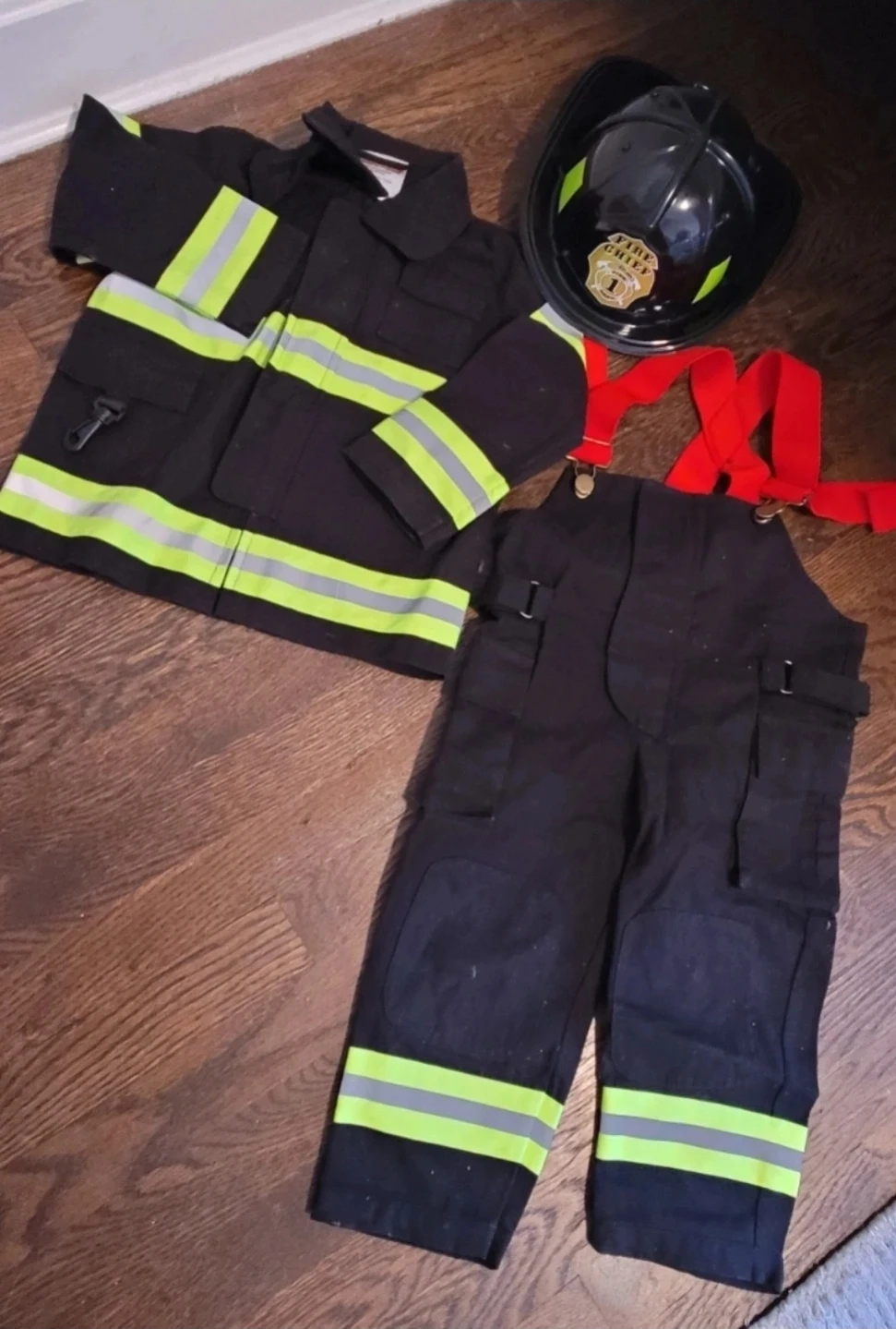Kids Firefighter Costume Set